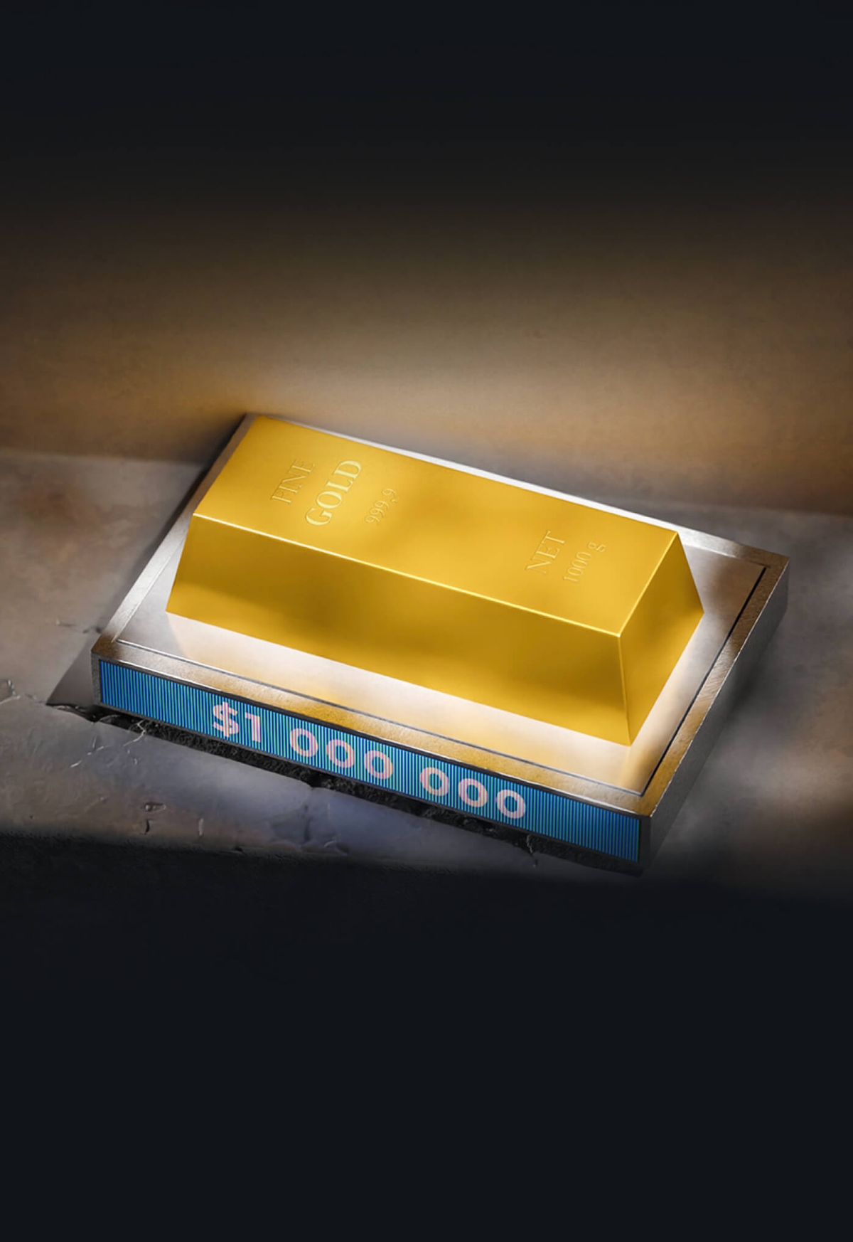 Million-Dollar Gold Bar