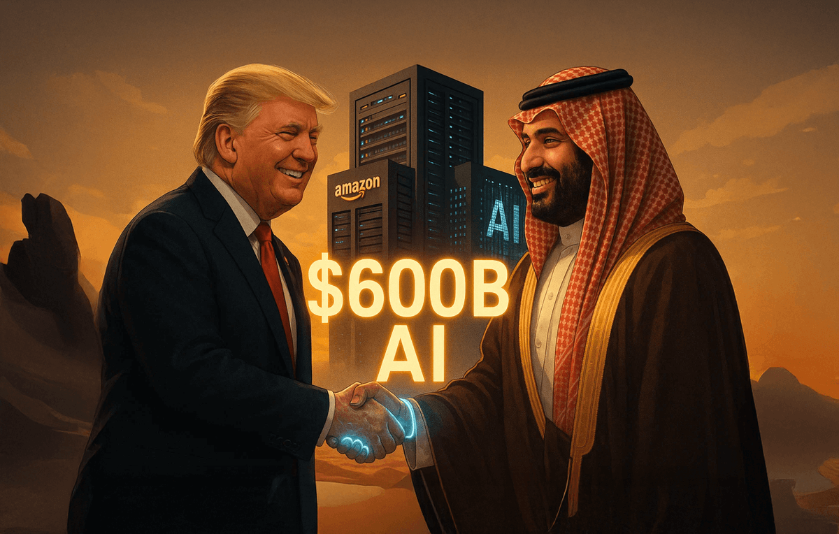 Trump Signed A $600 Billion AI Investment Deal With Saudi Arabia